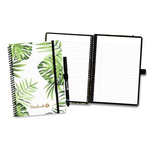Bambook Tropical Notizbuch - A5 - Liniert - Wiederverwendbares Notizbuch, Notizblock, Reusable Notebook