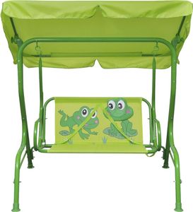Beste Wahl- FURNITURE Profi Kinder-Hollywoodschaukel Grün Luxus Grün Qualitativ hochwertige"Skandinavisch-Look"für Familie CLORIS MALL※