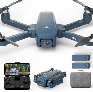 Bezszczotkowy dron F415, 2K, 2 kamery, 5G, 3D Flip, 2 baterie, 182g