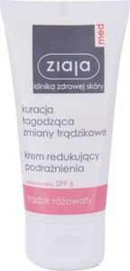 Ziaja Med, Łagodzący krem redukujący podrażnienia przeciw trądzikowi różowatemu, 50ml - Długi termin ważności!