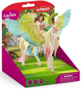 Schleich® Bayala 70566 Surah mit Glitzer-Pegasus Spielfigur