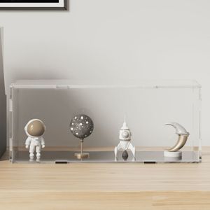 Möbel Vitrine Transparent 34x16x14 cm Acryl - Vitrinen 154912