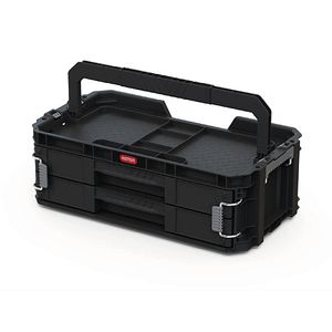 Keter Box Organizer mit 2 Schubladen Connect