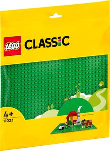 LEGO 11023 Classic Grüne Bauplatte, quadratische Grundplatte mit 32x32 Noppen als Basis für Konstruktionen und für weitere LEGO Sets