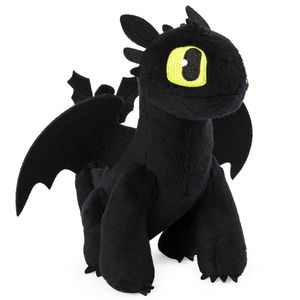 Ohnezahn Drache | DreamWorks Dragons | 20cm Plüsch Figur | Softwool | Toothless