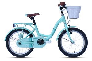 CHILLIZ Kinderrad 16 Zoll CHD.01 türkis Rahmenhöhe 25,5 cm singlespeed V-Brake