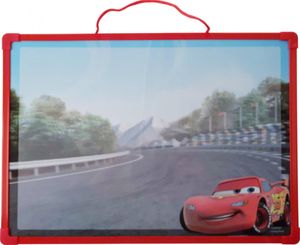 Disney memotafel CarsJungen 40 x 30 cm rot 2-teilig, Farbe:rot