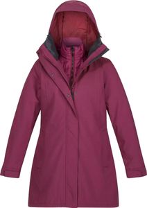Regatta - "Denbury III" Jacke, wasserfest für Damen RG8147 (38 DE) (Amaranth Dunst)