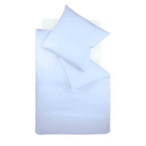 Fleuresse Mako-Satin-Bettwäsche colours bleu 6056 200/200