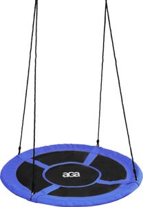 Aga Nestschaukel für Kinder & Erwachsene 110 cm Blau Aga Nestschaukel für Kinder & Erwachsene 110 cm Blau