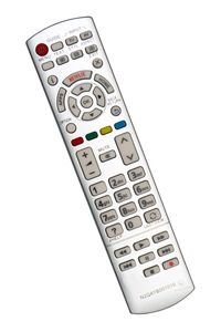 Dakana Fernbedienung für Panasonic N2QAYB001010 Fernseher N2QAYB000842 Viera universalfernbedienung für Panasonic TV Remote Control vorkonfiguriert