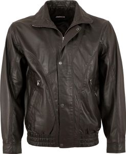 MADDOX - Herren Lederjacke Blouson Lammnappa dunkelbraun : 60 MADDOX - Herren Lederjacke Blouson Lammnappa dunkelbraun : 60