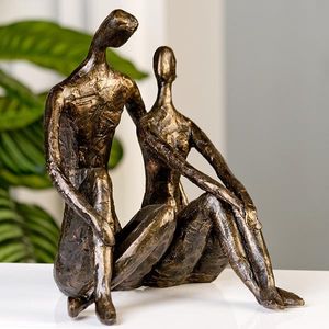 Casablanca Skulptur "Date" bronce,Poly,Höhe 25,5cm Breite 20cm 159773