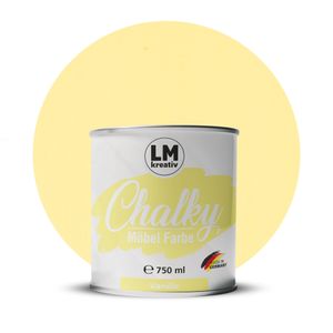 Chalky Möbelfarbe 750 ml / 1,05 kg - Vanille -