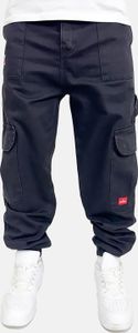 DADA Worker Cargo Jeans mit Patches und Cut-Off Style Größe: 36W