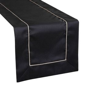 Madele Tischtuch 40 X 180 cm Schwarz