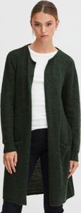Pulz Jeans PZASTRID Damen Lange Strickjacke Feinstrick Cardigan Longstrickjacke mit eingesetzten Taschen und Wolle mit Alpaka-Anteil