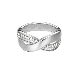 Esprit ESRG92443A Damen Ring vibrant glam Silber 53 (16.9) Zirkonia