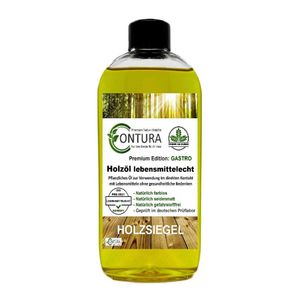 125ml - Contura Premium Lebensmittelecht Arbeitsplattenöl Holzöl Naturöl Pflegeöl