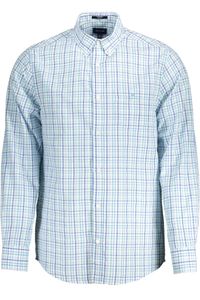 GANT Košile pánská textilní světle modrá SF572 - velikost: S