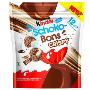 Ferrero | Kinder Schoko Bons Chrispy 67,2g, Schokolade, Creamy, Chrispy