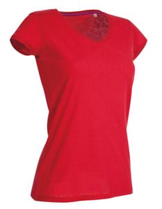 Stedman® - Megan V-Neck for women - Crimson Red - L