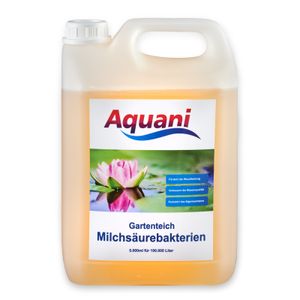 Aquani Milchsäurebakterien Teich 5.500ml probiotische Filterbakterien für alle Koi und Gartenteiche