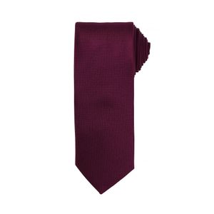 Pánská kravata s jemným vaflovým vzorem (2 ks/balení) RW6942 (jedna velikost) (lilková)