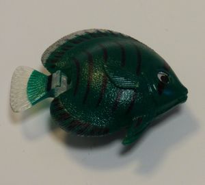 Wassersäulen Zubehör Fisch grün -#3606