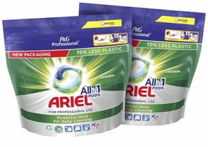 Ariel All in 1 Pods Regular – 2 x 75 Wäschen – Vorteilspackung
