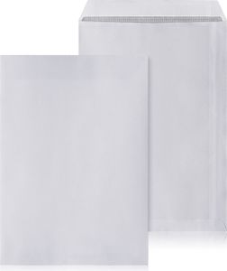 LOGIC PACK Briefumschläge DIN C4 Selbstklebend Kuvert Weiß 229x324mm 100 Stück