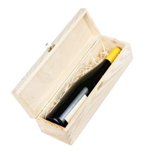 Dárková krabička na víno dřevěná dřevěná krabička s víkem - dřevěná rakev dřevěná krabička krabička na víno krabička na víno dřevěná krabička na 1 láhev vína