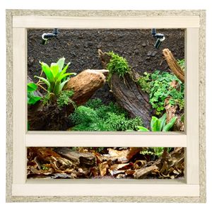 Repiterra® Terrarium Seitenbelüftung Holzterrarium OSB Holz Terrarien 40x40x40cm