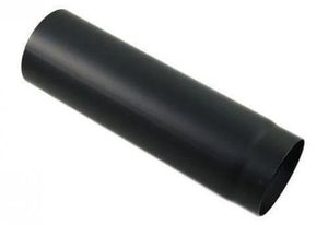 Ofenrohr schwarz, Maße: L 150 x Ø 150x 2 mm Rauchrohr aus Stahl, hitzebeständige Senotherm