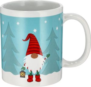 Weihnachtstasse aus Keramik Wichtel 250 ml Glühweintassen Glühweinbecher