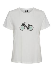 T-Shirt Donna Francis , Größe:XL, Farbe:175598001|SNOW WHITE/BICYCLE