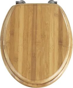 WC sedadlo Wenko Bamboo tmavé