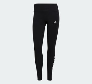 adidas Leggings für Damen schwarz aus Baumwolle, Farbe:Schwarz, Größe:S