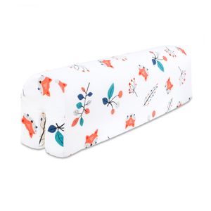 Ochrana okraja postele pre detské postele 70 cm - Ochrana okraja rámu postele detská postieľka bavlnená líška