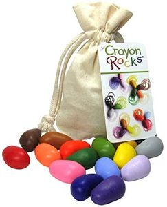 Crayon Rocks Buntstifte im Baumwollbeutel - 16 Farben