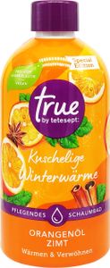 tetesept Schaumbad KUSCHELIGE WINTERWÄRME 420ml Orangen-Öl Zimt Meersalz