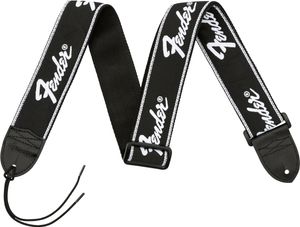 Fender Running Gitarový pás Black Fender Running Gitarový pás Black