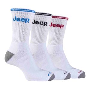 JEEP - 3er Pack Baumwolle Sportsocken mit Frottesohle | Laufsocken Gepolstert