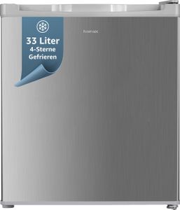 homeX Mini Gefrierschrank, Gefriertruhe klein - 33L Nutzinhalt, 4-Sterne Gefrierbox, Mini Freezer, Tiefkühlschrank