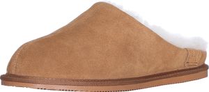 Herren Hausschuh Pantoffel aus Lammfell  in 3 Farben TPR Sohle