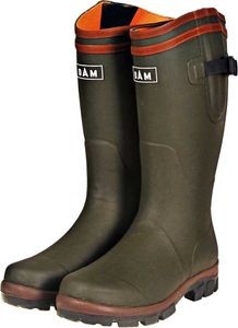 DAM Angelstiefel Flex Neoprene Rubber Boots Green 45
