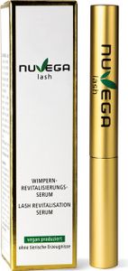 NuVega Lash Eyelash - Vegan hergestelltes Wimpernserum - Für lange gesunde Wimpern - 1 ml