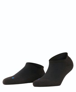 FALKE Cool Kick Damen Sneakersocken, Größe, 37-38, Farbe, black (3000), Schwarz