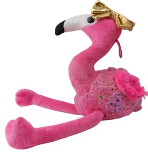 Kuscheltier Plüschtier XXL 85 cm Plüsch Flamingo pink aus niciweichem Stoff für Mädchen, Jungen & Babys – Flauschiges Stofftier zum Spielen (Flamingo 85 cm Glitzer Sterne)