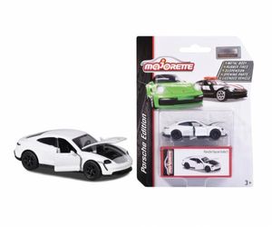 Majorette Spielzeugauto Deluxe Cars Porsche Taycan Turbo S weiß 212053153Q04